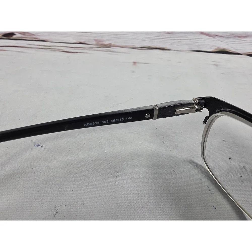 Harley-Davidson HD0538 002 Black Cat Eye Eyeglasses Frames Women 55-16-140